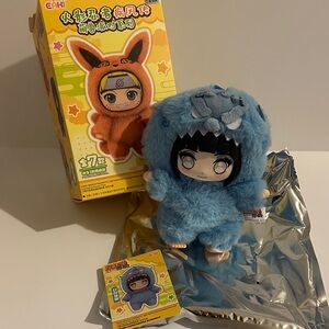 Naruto Top Toy Hinata Hyuga Plush Keychain